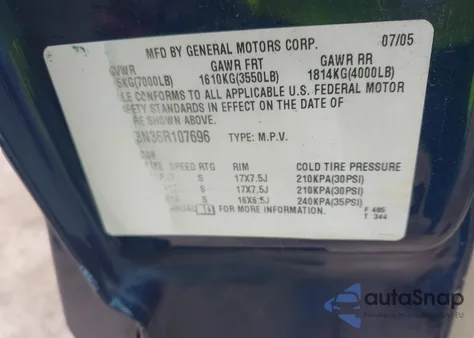 2006 Cadillac Escalade Standard from USA, damaged, VIN 1GYEK63N36R107696